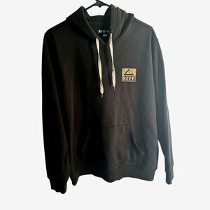 Reef Men's Legacy Fleece Hoodie Black size Lg
